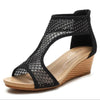 elegant Lace mesh shoes women sandals