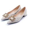 flat wedding shoes Rhinestone Flat Bling diamonds bridal shoes silver Beach Bohemian shoes