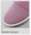 Platform Beach Slippers Women Breathable Mesh Flat Shoes Flip Flops