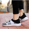 Woman's Sneakers Knitted Mesh Casual Shoes WomanLadies Slip On Comfort Female Footwear Plus Size