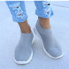 Women Shoes Knitting Sock Sneakers Slip On Flat Shoes