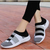 Woman's Sneakers Knitted Mesh Casual Shoes WomanLadies Slip On Comfort Female Footwear Plus Size