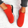 Vanccy Elastic Slip-on Flat Shoes