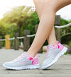 Women's Athletic Road Running Mesh Breathable Casual Sneakers Lace Up Comfort Sports Student Fashion Tennis Shoes