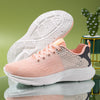 New Fashion Vulcanize Platform Flats Air Mesh Bandage Shoes Casual Sports Women Pink Sneakers 41 42