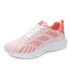 New Fashion Vulcanize Platform Flats Air Mesh Bandage Shoes Casual Sports Women Pink Sneakers 41 42