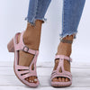 Vanccy Women High Heels Casual Sandals