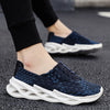 Comfotable Casual Trendy Shoes Mesh Woven Flat Nurse Walking Sneakers Knit Slip on Loafer Shoes