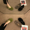 Women's fleece cotton shoes in autumn and winter