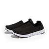 Flat Light Soft Sole Sports Shoes Mesh Woven Casual Flat Nurse Walking Sneakers Knit Slip on Loafer Shoes