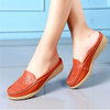 Vanccy Single Slope Heel Hollow Shoes