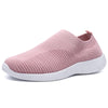 Breathable Mesh Platform Sneakers Women Slip on Soft Ladies Casual Running Shoes Woman Knit Sock Shoes Flats