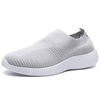 Breathable Mesh Platform Sneakers Women Slip on Soft Ladies Casual Running Shoes Woman Knit Sock Shoes Flats