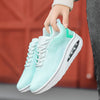 Casual Women Sports Shoes Spring 2022 Breathable Weave Sneakers Women Comfortable Air Cushion Platform Running Shoes