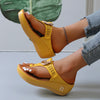 Candy Color Metal Chain Slippers Square Toe Summer Sandals Shoes Women Open Toe Pu Leather GreenZapatillas Casa Mujer