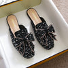 vanccy Wedding Shoes Rhinestone Flat Bling diamonds bridal Flat