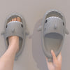 Summer Lovely Shark Shape Slippers Cartoon Couples Slides Beach Sandals Non-slip Soft EVA House Bath Girls Slippers