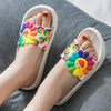 Sunflower Non-Slip Soft Sole Slippers Beach Slide Sandals Cute FlowersMen Ladies Couple Home Outdoor Shoes