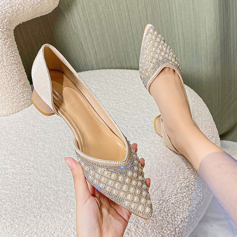 flat wedding shoes Rhinestone Flat Bling diamonds bridal shoes silver Beach Bohemian shoes