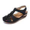 Summer soft-soled Baotou hook and loop women's shoes