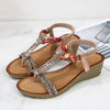 VanccyWomen Bohemia Clip Toe Beach Sandals