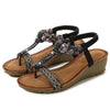 VanccyWomen Bohemia Clip Toe Beach Sandals