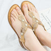 Vanccy Ethnic Chain Pearl Sandals