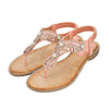 Vanccy Ethnic Chain Pearl Sandals