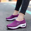 Summer Sneakers Wedges Platform Women Trainers Knitted Vulcanized Shoes Mesh Slip On Sneakers Tenis Feminino Zapatos Mujer