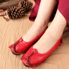 Luxury Designer Flat Shoes Slim Style Ladies Ethnic Loafers