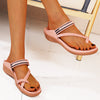 Summer Fashion Cross Straps Female Casual Slip Slippers