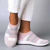 Woman's Sneakers Knitted Mesh Casual Shoes WomanLadies Slip On Comfort Female Footwear Plus Size