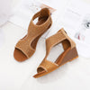 Vanccy Woman's Summer Wedge Sandals