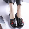 Women Ballet Flats Slip on Loafers Summer Moccasins Female Genuine Leather Shoes