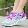 Women's Athletic Road Running Mesh Breathable Casual Sneakers Lace Up Comfort Sports Student Fashion Tennis Shoes