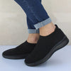 Women Flats Shoes Plus Size 43 Breathable Mesh Platform Sneakers Women Slip on Soft Ladies Casual Shoes