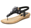 Vanccy Open Toe Flowers Bohemian Sandals