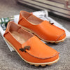 Vanccy Flat Bottom Ladies Casual Mom Shoes Soft Loafers