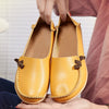 Vanccy Flat Bottom Ladies Casual Mom Shoes Soft Loafers