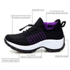 Women's Walking Shoes Fashion Sock Sneakers Breathe Comfortable Nursing Shoes