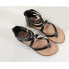 Vanccy Summer Ankle Strap Women Flat Sandals