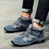 Vanccy Snowy Villia Leather Ankle Boots