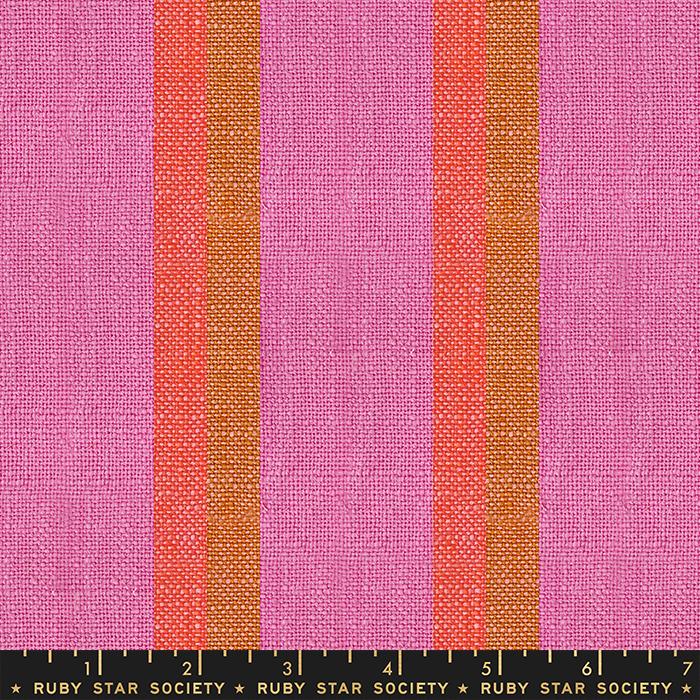 Jolie Toweling // Apron Stripe - Pink