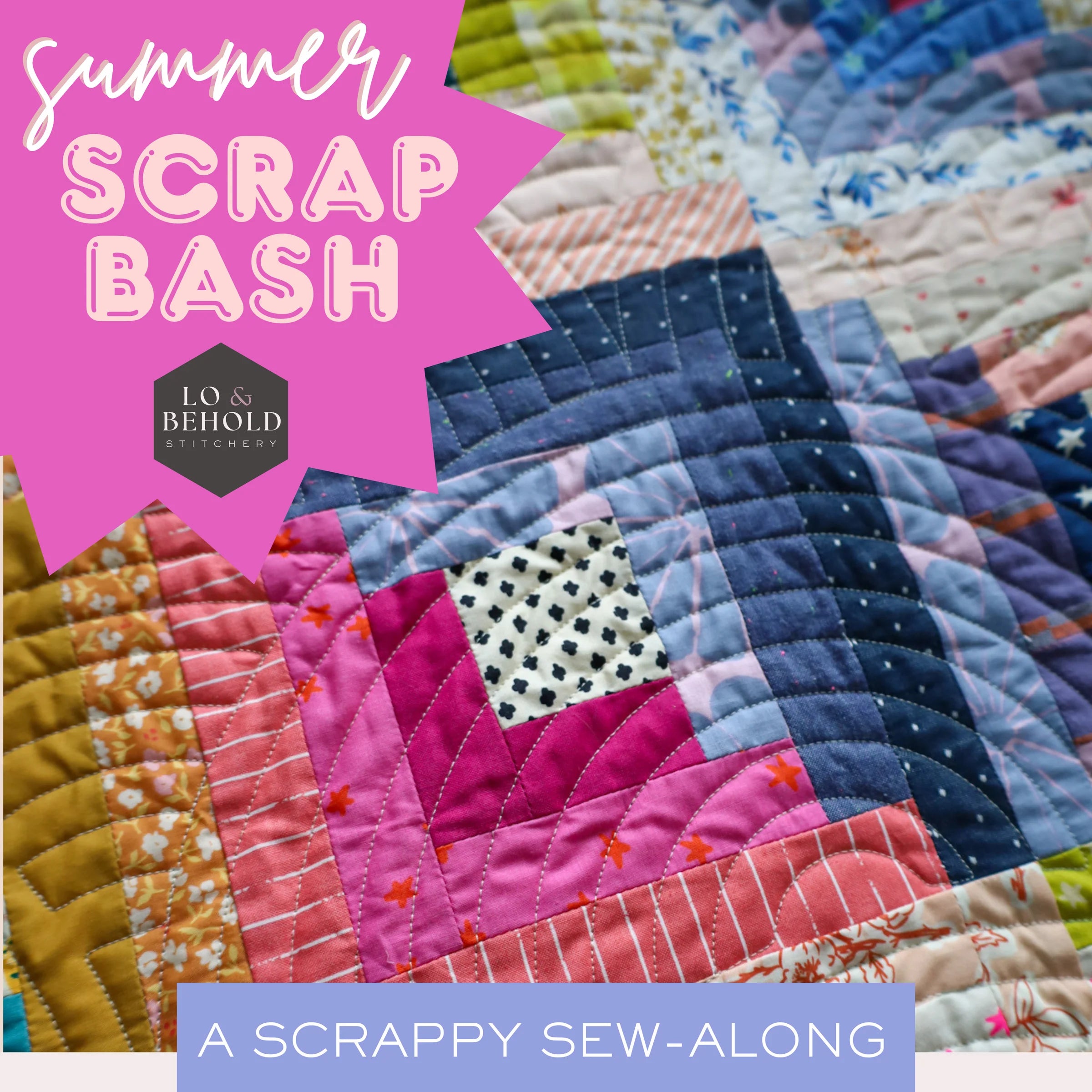 summer scrap bash event hosted by lo and behold stitchery