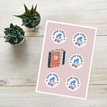 Country Toads Stickers – Pitter Patter