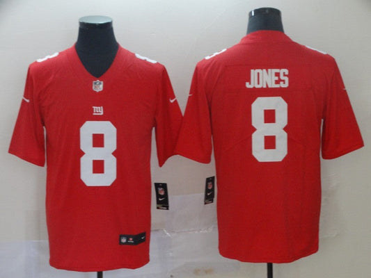 Nike Giants #8 Daniel Jones Royal Blue Team Jersey