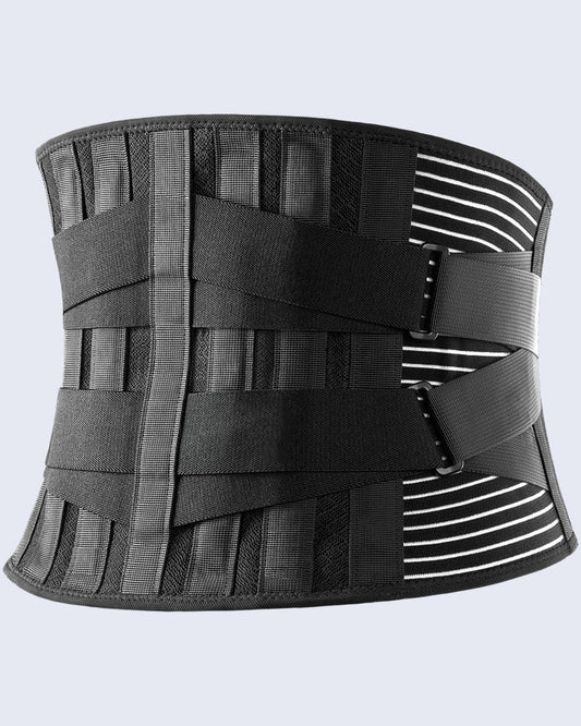 FREETOO Breathable Anti-skid Lumbar Support Back Braces for Lower Back Pain  Relief