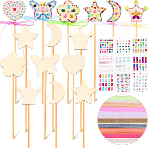 decorate your fairy princess wands kit