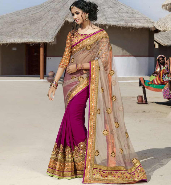 Latest blouse designs 2015 for net sarees 2017