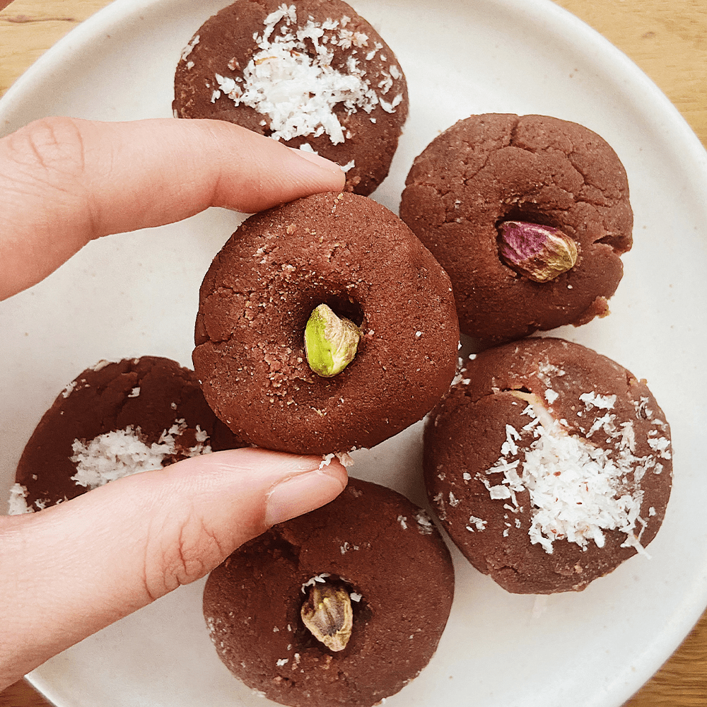 Chocolate Peda (No-Bake/Baked)